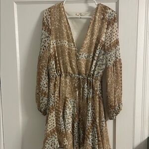 Paisley floral dress